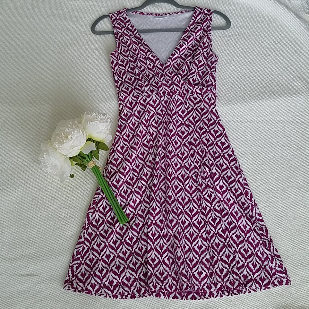 New York and Company Fuschia/Pink Dress XS